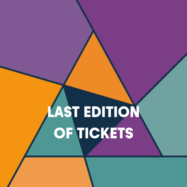 Current edition of tickets only available until May 19