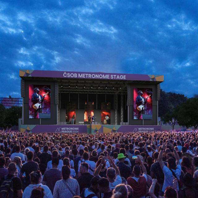 Speciální vylepšená ČSOB METRONOME STAGE