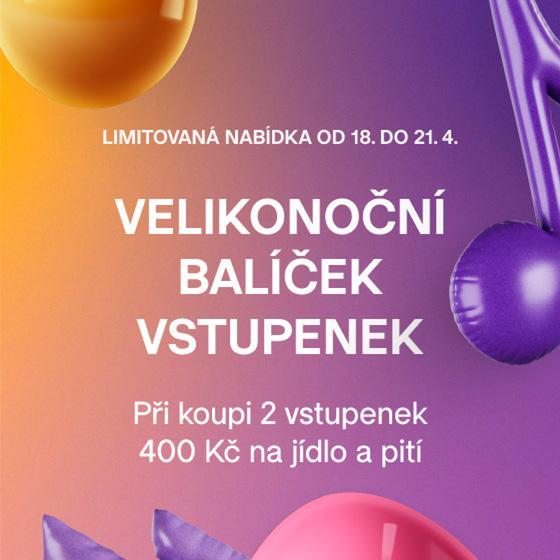 Velikonoční balíčky: vstupenky s lahodným bonusem