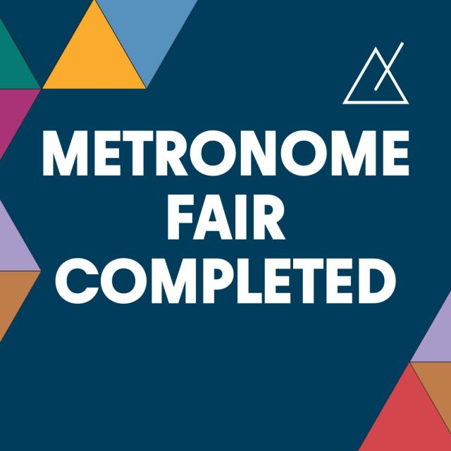 The Metronome Fair's is complete and is the largest in the festival's history